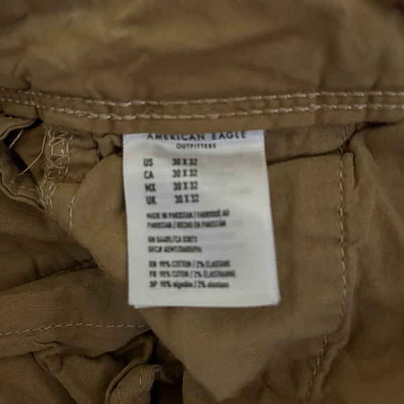 American Eagle next level khaki flex jeans size 30x32 - Picture 3 of 5